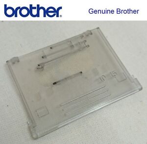 BROTHER GENUINE - BOBBIN COVER PLASTIC SLIDE PLATE LX XR L14 LS14 17 AE XR RL HF