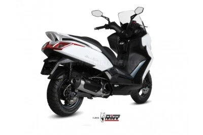 Scarico Completo MIVV Urban Acciaio inox per Kymco Downtown 350 2015 > 2016 - Immagine 1 di 3