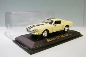 Road Signature - Mustang SHELBY GT 500 KR 1968 jaune 1/43 - Imagen 1 de 3