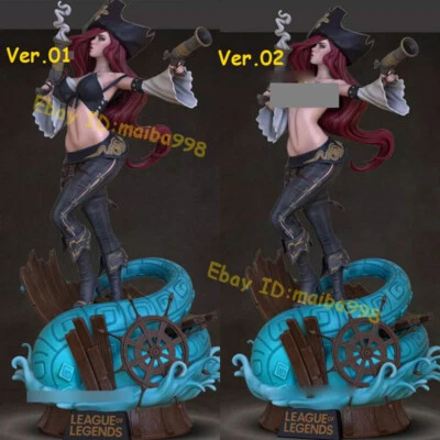 Miss Fortune 3D Print Garage Kit Figure Model Kit Unpainted Unassembled GK - Image 1 of 4