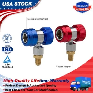 Accesorios adaptadores ajustables alto y bajo acoplador rápido medidor de aire acondicionado conjunto de herramientas - Imagen 1 de 12