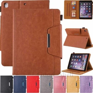 For iPad 9th 8th 7th 6th 5th Gen/Mini/Air Magnetic Flip Leather Stand Case Cover - Picture 1 of 61