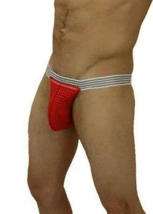 MENS MESH JOCK STRAP RED SEXY - Bild 1 von 11