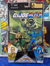 2008  G.I. Joe 25th Anniversary Comic 2 Pack  Duke & Cobra Commander  Sealed-NIP