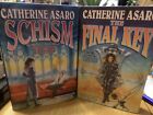 Triad Part 1 & 2 - Catherine Asaro - Schism - Final Key  1St Editions   Hcdj