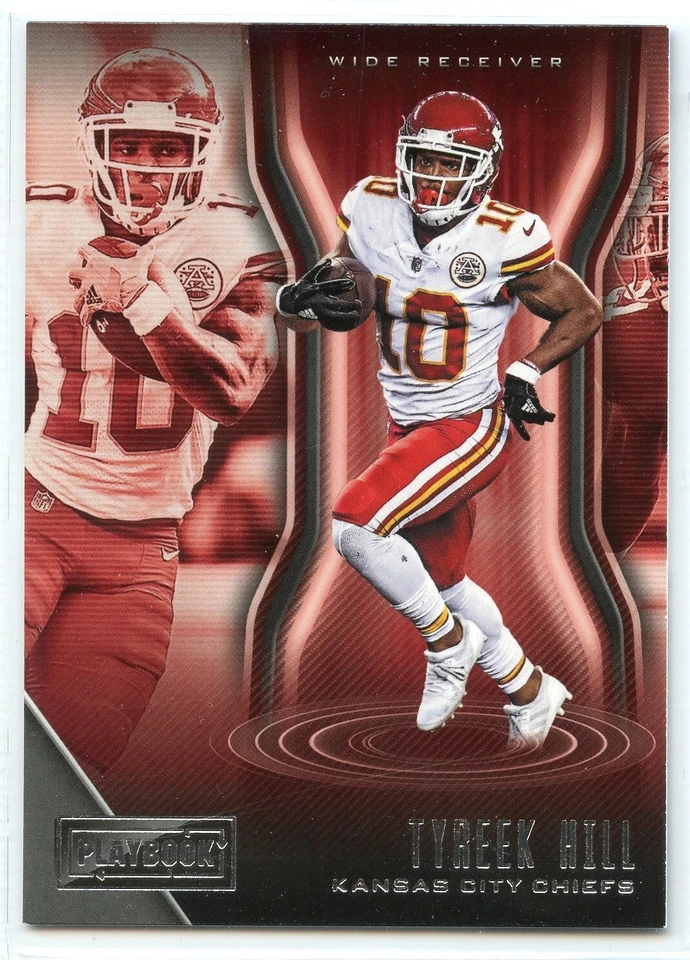2018 Panini Playbook Football - #34 - Tyreek Hill - Kansas City Chiefs - Image 1 of 1