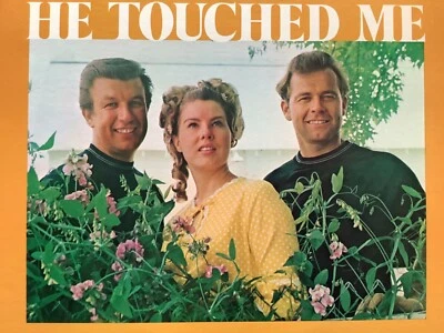 The Bill Gaither Trio HE TOUCHED ME 1969 M- vinyl LP+bonus CD - Image 1 of 4