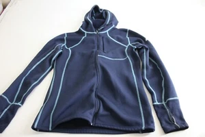 WOMENS Eastern Mountain Sports EMS Zippered Hoody SWEATER Medium Petite M - Picture 1 of 7
