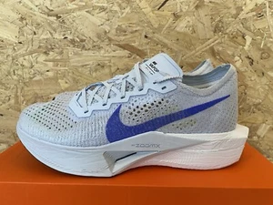 New Nike ZoomX Vaporfly 3 NEXT% UK 8 EU 42.5 Grey Racer Blue DV4129-006 RRP £240 - Picture 1 of 9