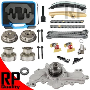 Timing Chain Kit Tool Camshaft Water Pump For Lincoln Ford MKZ Explorer Edge 3.5 - Picture 1 of 16
