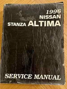 1996 Nissan Stanza Altima Service Repair Shop Workshop Manual Factory OEM Book - Bild 1 von 4