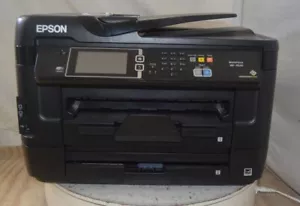 Epson Workforce WF-7620 All-in-One Inkjet Printer SEE NOTES - Picture 1 of 8