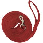 Horse Lunging Rein Training Lunge Line 4 Metre Red Pack of 2,3,5,8,10