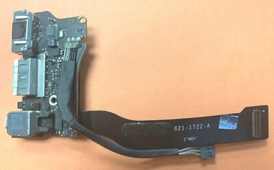 🟧MacBook Air A1466 2013~2017 Power Board Audio USB Jack 820-3455-A 821-1722-A - Image 1 of 3