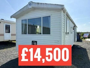 OFF SITE static caravan double glazed & central heated 2 bed 28x10 Swift Soleil - Picture 1 of 12