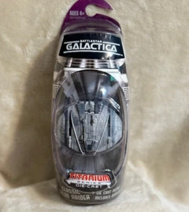 Hasbro Titanium Series Battlestar Galactica Cylon Raider 2007 Die-Cast RECALL - Picture 1 of 11