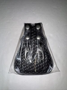 Premier Emblem und Abzeichen Doppelschlüssel Scheide, schwarz, Basketweave, silber - Bild 1 von 4