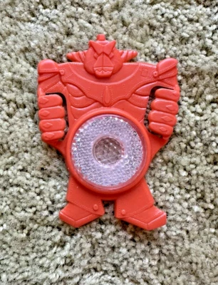 Robot Bicicleta Reflector Kelloggs Cereal Box Juguete Premium 1985 Transformer Shogun Foto 1 de 4