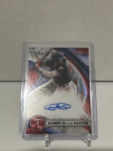 2024 Bowman’s Best - Daiber De Los Santos RC Auto - Refractor - On-Card - Twins - Picture 1 of 3