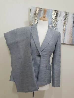 Impresionante pantalón gris Kim Roger para mujer 2 piezas talla 10p Foto 1 de 4