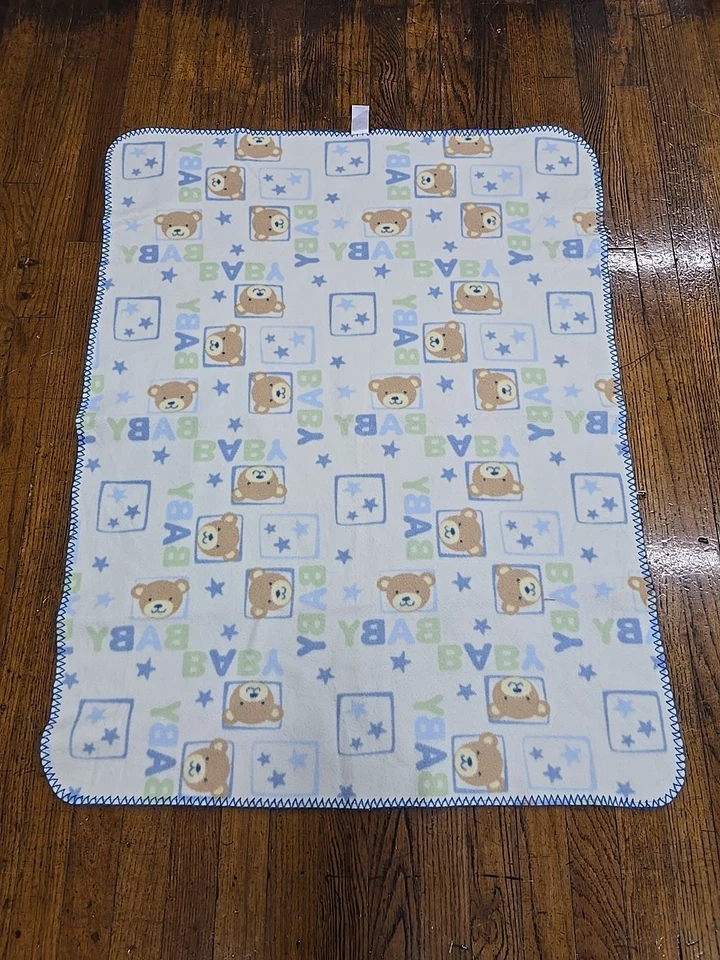 Manta de seguridad Baby Connection de colección cara de oso polar  Foto 1 de 2