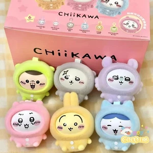 Chiikawa Pigiama Party Cambia Viso Portachiavi Bambola Giocattoli Regalo Confermato Scatola Cieca - Foto 1 di 32