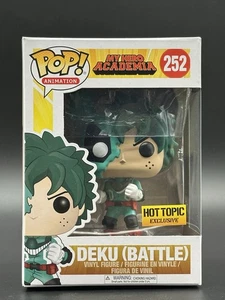 Funko Pop! My Hero Academia - Deku (Battaglia) #252 - Esclusiva Hot Topic - Foto 1 di 6