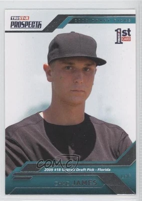 2009 TRISTAR Prospects Plus Chad James #14 - Image 1 of 2