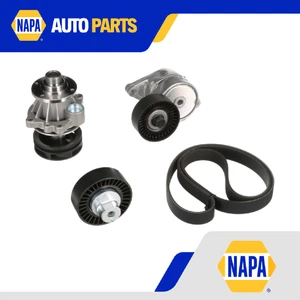 Water Pump & Aux Belt Kit fits BMW Z3 E36 2.8 98 to 00 Drive Gates Quality New - Picture 1 of 8