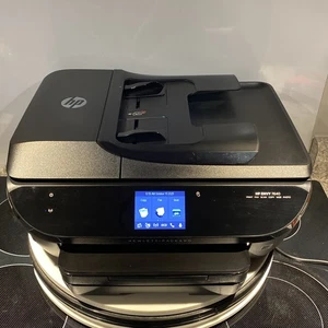 HP Envy 7640 Color Inkjet Printer NEW INK All-In-One Fax Scan Copy Web Photo WiF - Picture 1 of 10