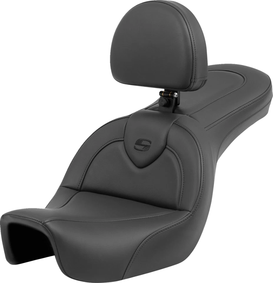 SADDLEMEN 806-04-187BR Roadsofa™ asiento de alcance estándar 08-17 Harley Fat Bob FXD Foto 1 de 1