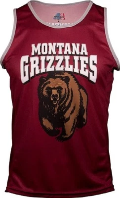 Montana Grizzlies Men's RUN/TRI Singlet (L, XL) - Image 1 of 2