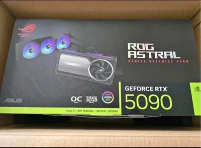 ASUS GeForce Nvidia RTX 5090 32 GB OC Edition ROG Astral Graphics Card Brand New - Image 1 of 3