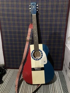 Vintage Regal Bicentennial T-376 "Spirit of '76" Acoustic Guitar - Picture 1 of 7