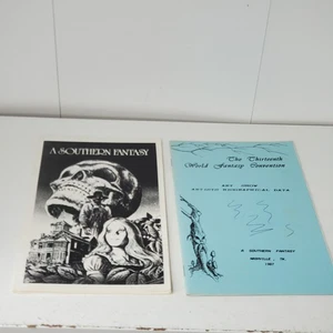 13th World Fantasy Convention Con Programa de Ciencia Ficción Una Fantasía Southern De Colección - Imagen 1 de 13