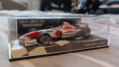 Minichamps 1/43 F1 Panasonic Toyota Racing TF104 versión de lanzamiento 2004 400 040186 Foto 1 de 3
