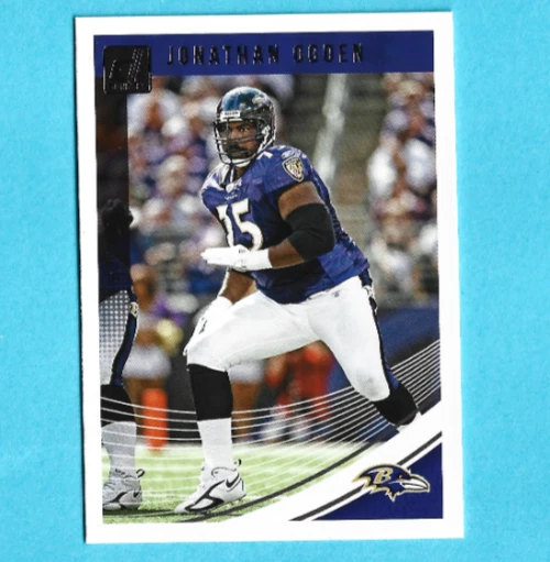 2018 Donruss Football Base # 27 Jonathan Ogden - Baltimore Ravens - Image 1 of 1