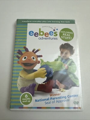 eebees adventures: Exploring Real Stuff! 6+ Months (DVD, 2008) New Sealed - Image 1 of 2