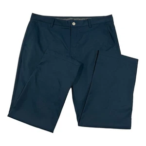 Bonobos Golf Pants Men's 38X30 Navy Straight Leg Ankle Zip Performance 13932 - Picture 1 of 14