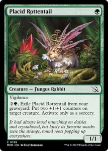 PLACID ROTTENTAIL x4 mtg NM-M March of The Machine 4 Common - Picture 1 of 1