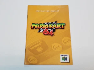 Mario Kart 64 N64 Nintendo 64 Authentic Manual Only *U/NUS-NKTE-USA-1* - Bild 1 von 24