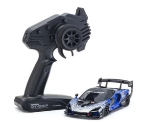 Kyosho 32340bl Mini-Z MR03 RWD McLaren Senna GTR blue (W-MM/KT531P) - Bild 1 von 4