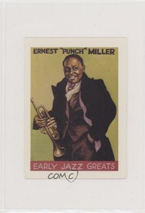 1982 Yazoo Records Early Jazz Greats by R Crumb Ernest Punch Miller #30 z6d