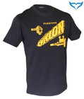 Poseidon T-Shirt Cyklon navy S M L XL XXL  blau Logo gelb Herren Damen Unisex Ne