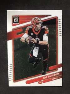 Joe Burrow #134 2021 PANINI DONRUSS OPTIC Cincinnati Bengals - Picture 1 of 2