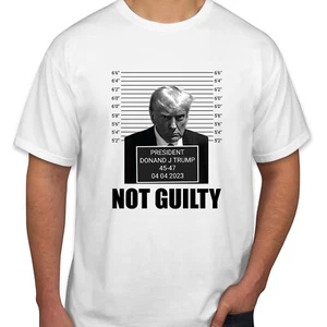 Camiseta Donald Trump Mugshot Funny 2023 2024 Camiseta No Culpable (DT-2) - Imagen 1 de 2