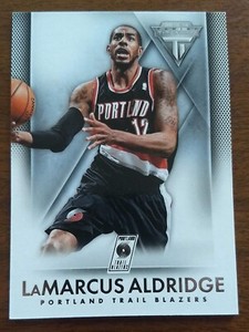 LaMARCUS ALDRIDGE, 2013-14 PANINI TITANIUM #60, BLAZERS