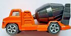 Vintage Corgi Juniors Orange Mobile Cement Mixer With Moving Parts Toy Truck