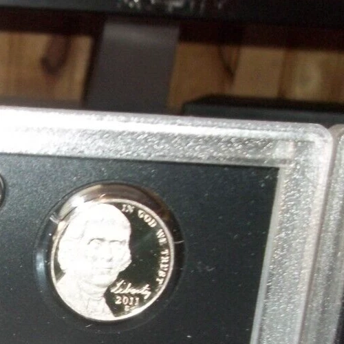 2011 S Proof Jefferson Nickel 5 Cents - Image 1 of 1