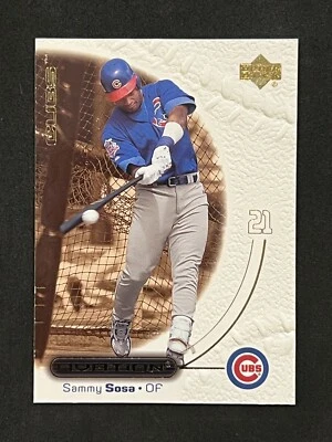 2001 Upper Deck Ovation - Sammy Sosa #36 - Image 1 of 2